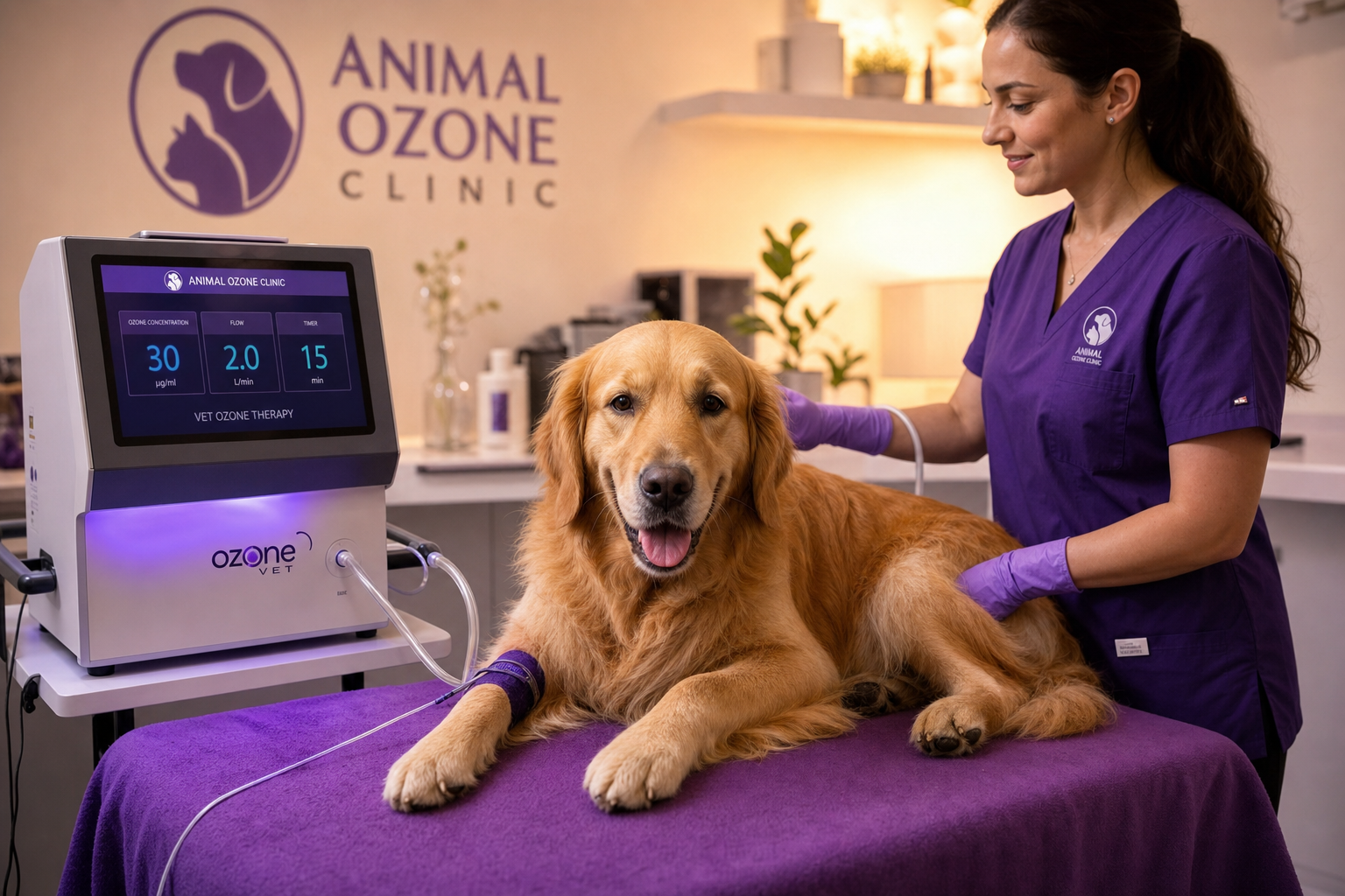 Medical Grade Ozone Therapy for Pets